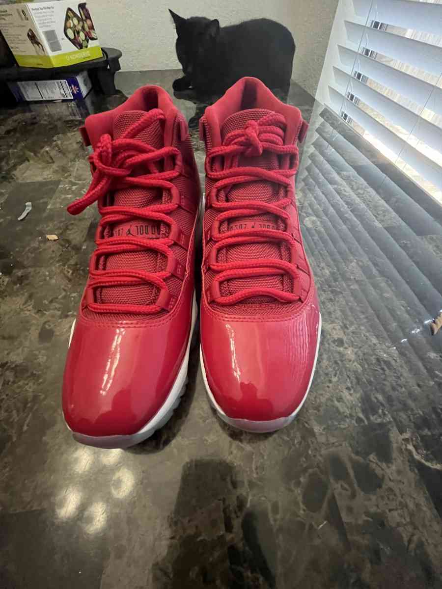 GYM RED 11s NEVER WORN size 95