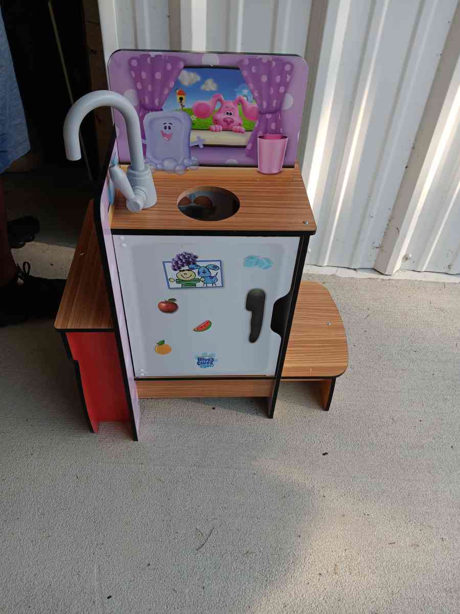 kid kraft kitchen play set good condition