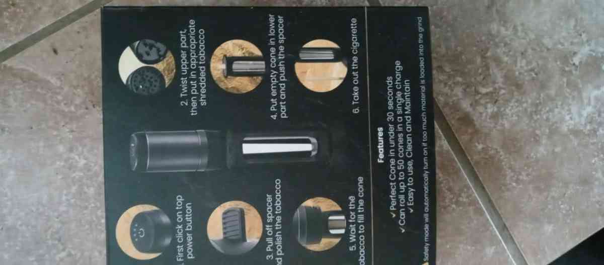 automatic grinder and cone filler