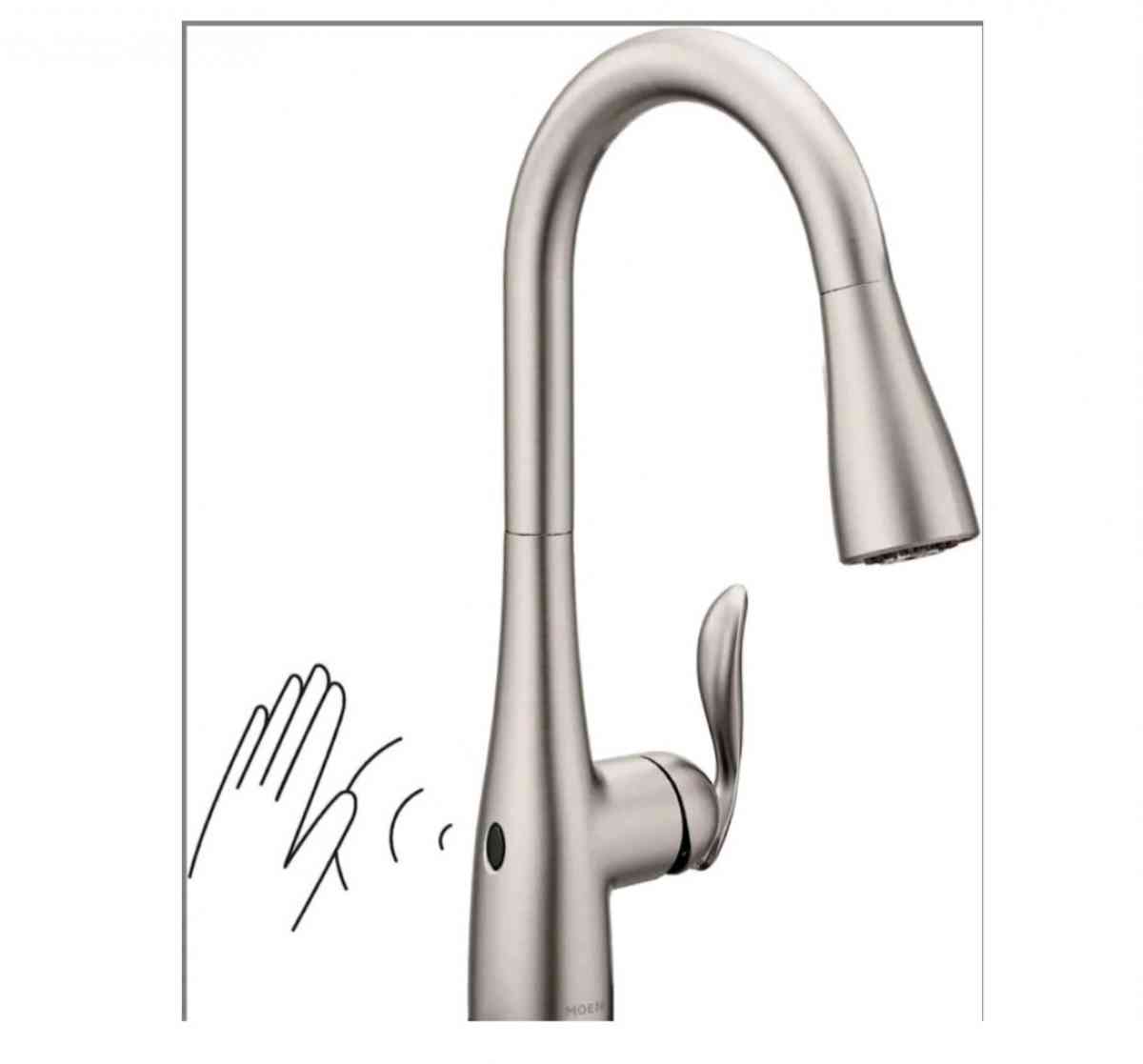 Moen Arbor Spot Resist Stainless Motionsense Wave Sensor One
