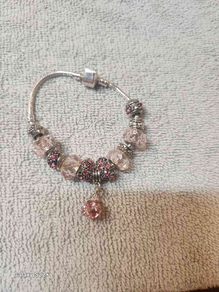 pandora pink bracelet