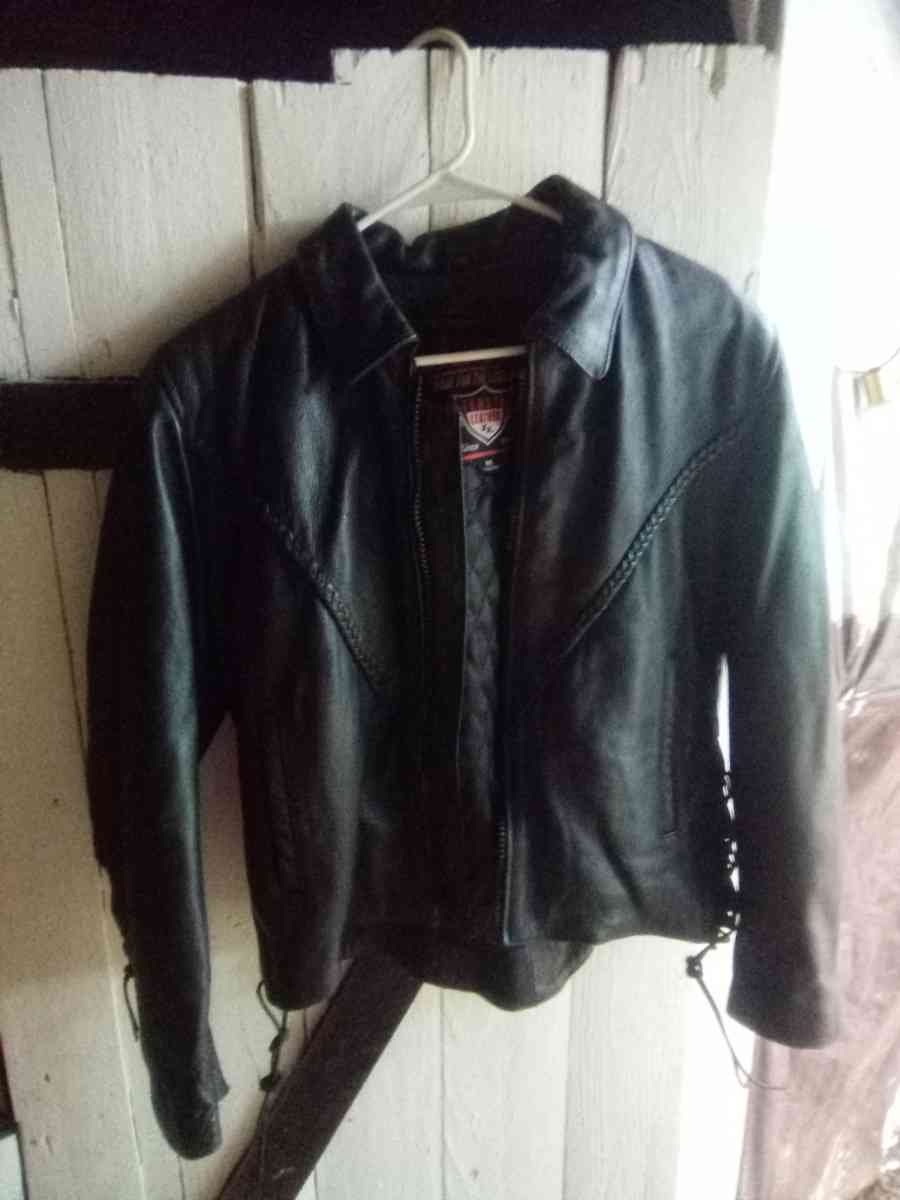women leather jacket