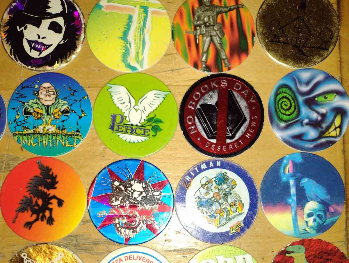108 vintage pogs