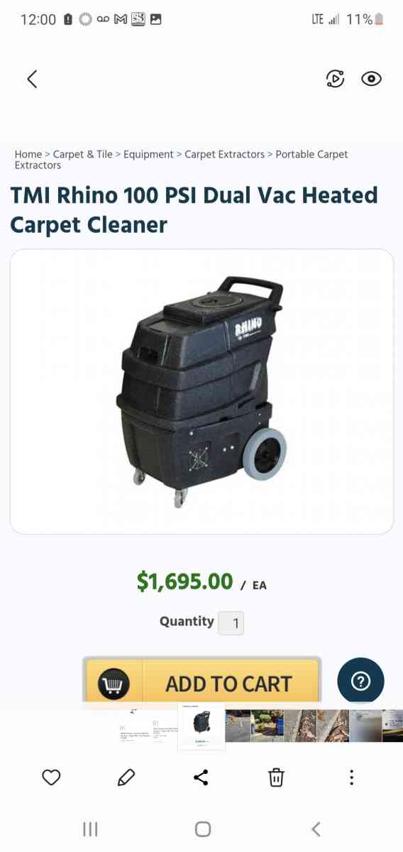 carpet cleaner