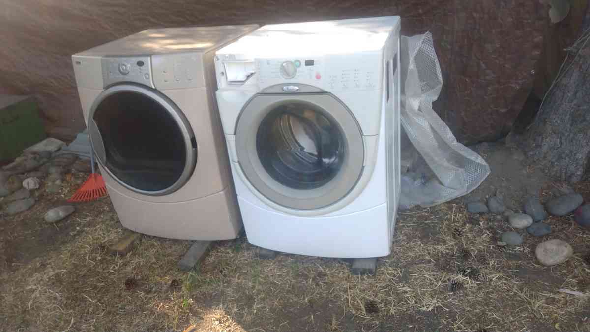 washer and dryer