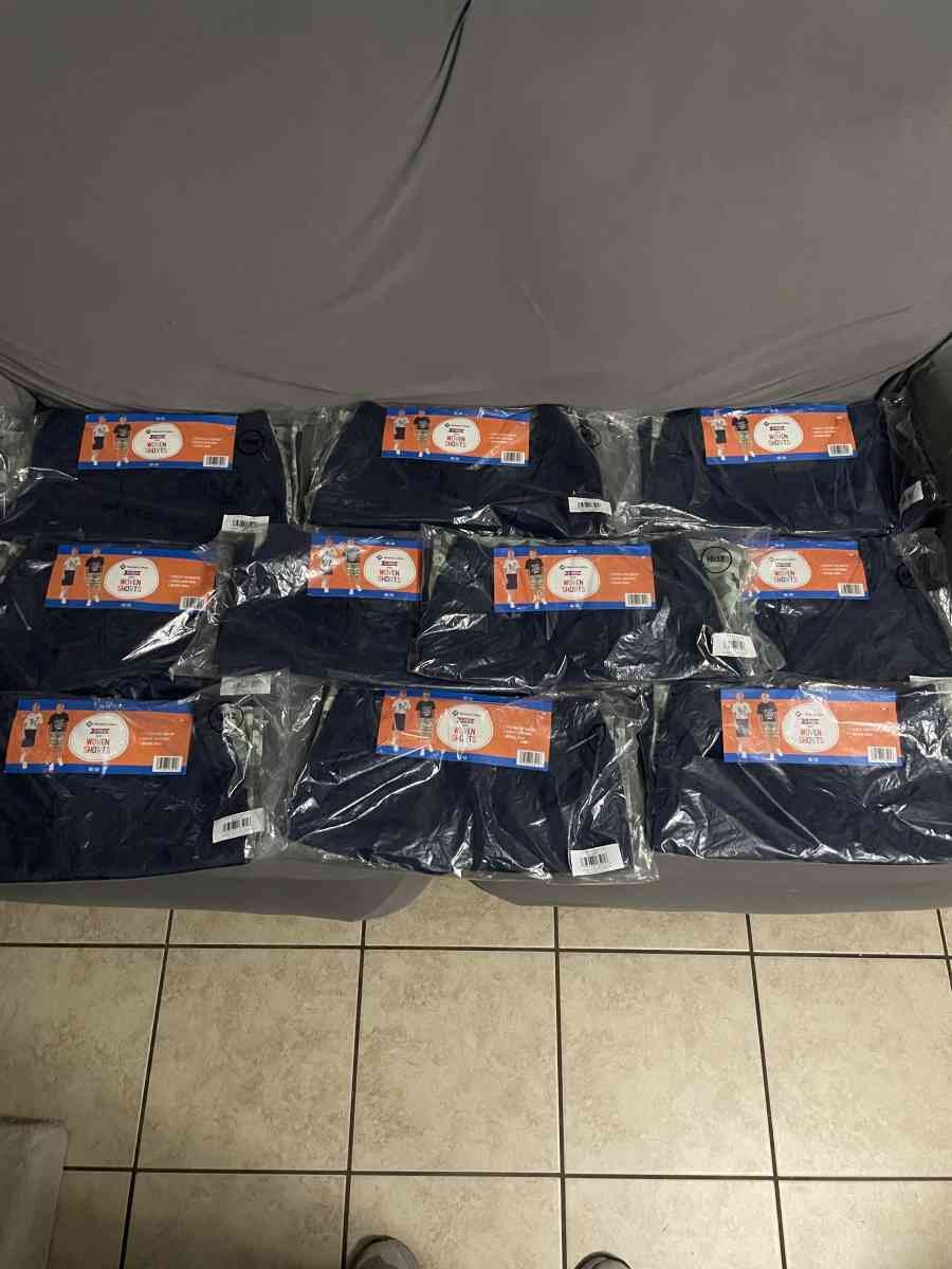 NEW MEMBER MARK 2 PACK BOYS WOVEN SHORTS SIZES1012 8 EACH ON