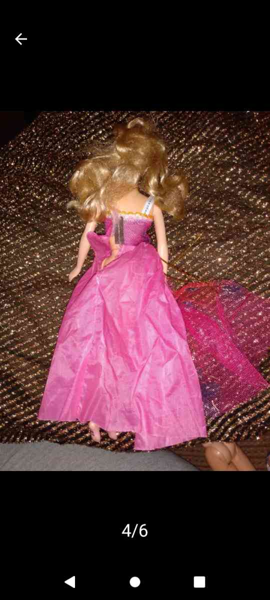 pretty princess Barbie doll