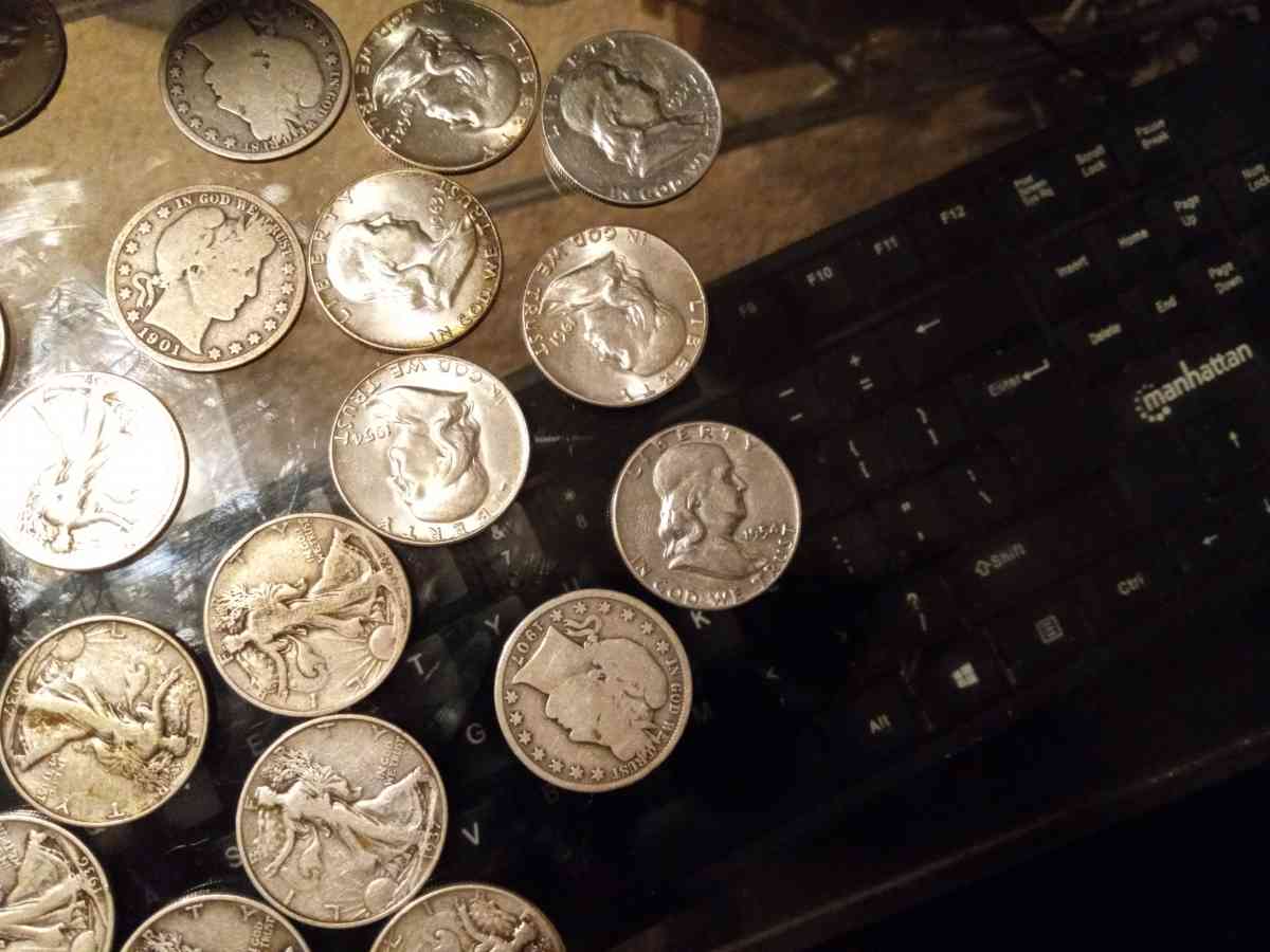 1890s 1900s 1930s half dollars