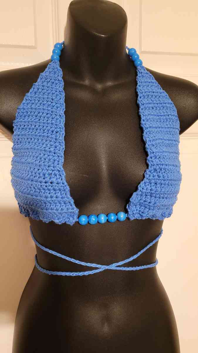 Handmade Crochet Halter Tops