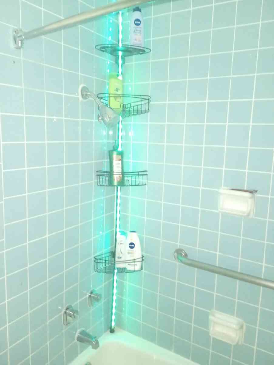 Metal shower Rack