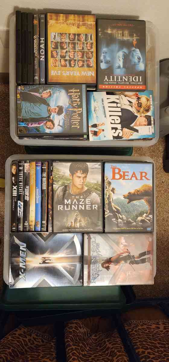 DVDS movies all kinds