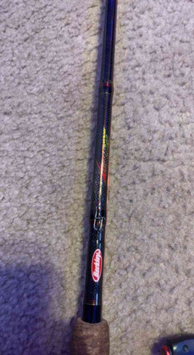 Black Max Bait Caster 7ft Rod Reel