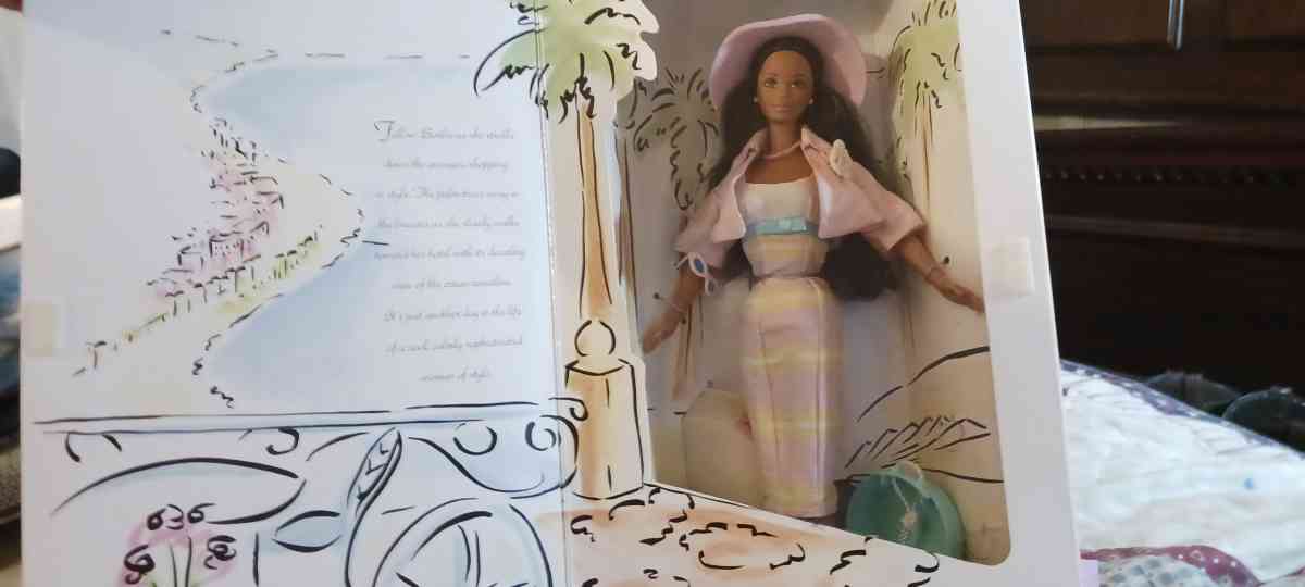 collection of African American Barbies