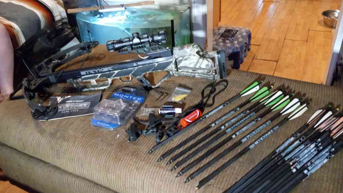 Stryker crossboss and case and bolts