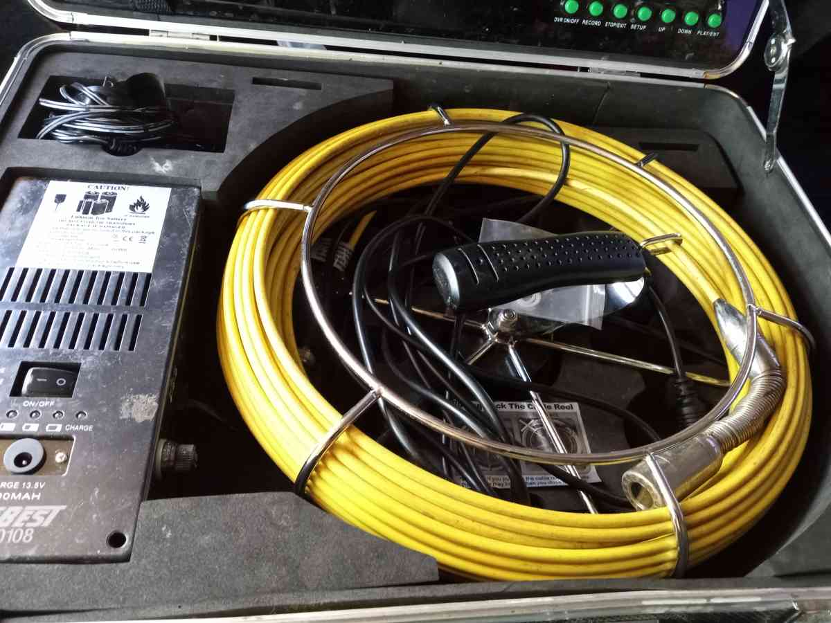 plumber sewer camera