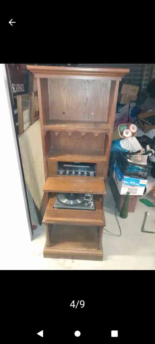 beautiful GE Electric upright stand cabinet from era 1960s