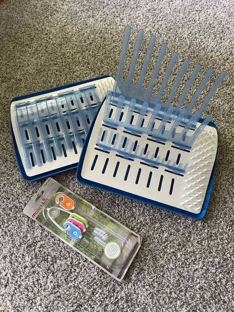 Bottle Drying Racks And Detail Brushes