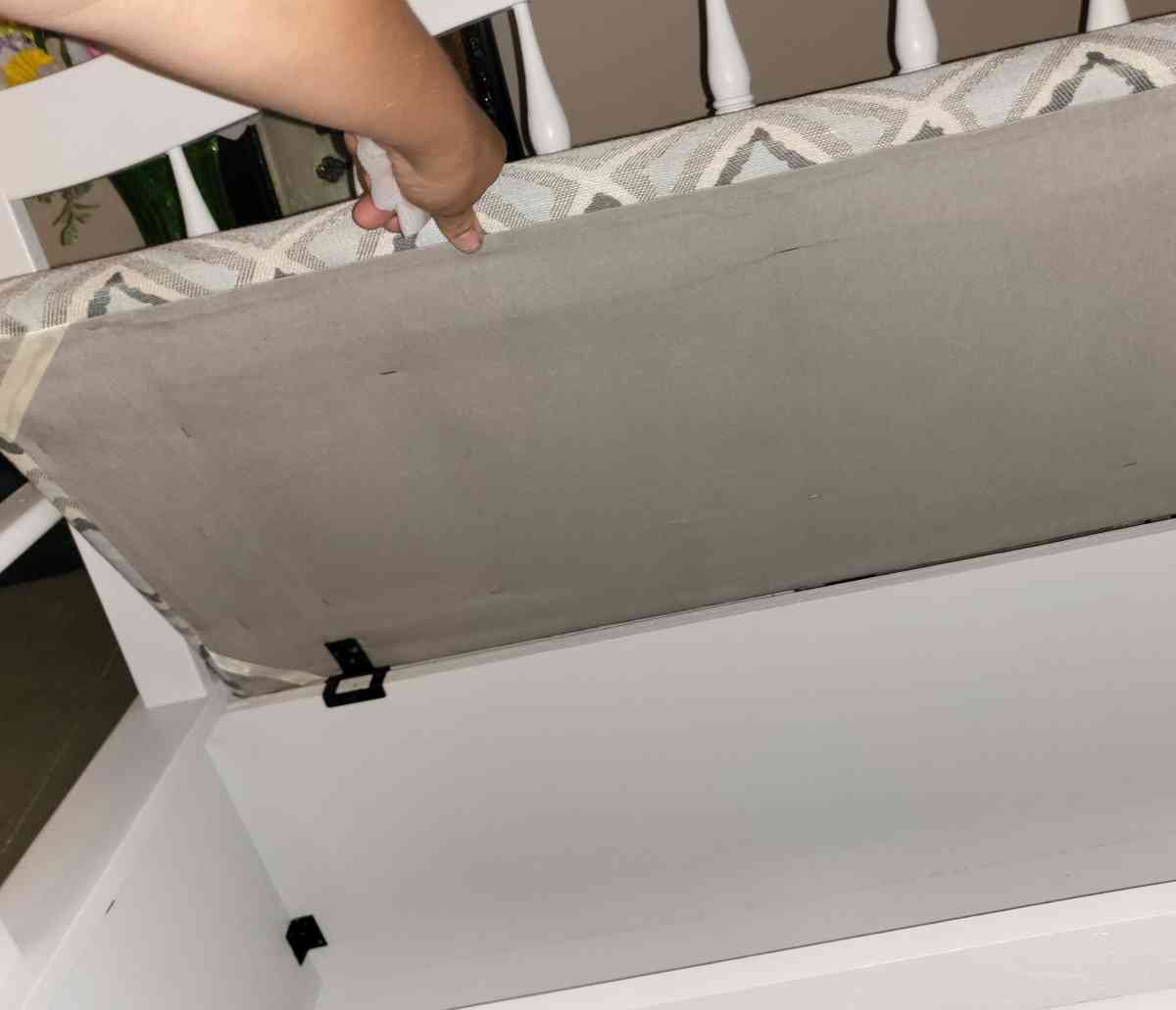 entryway bench with storage