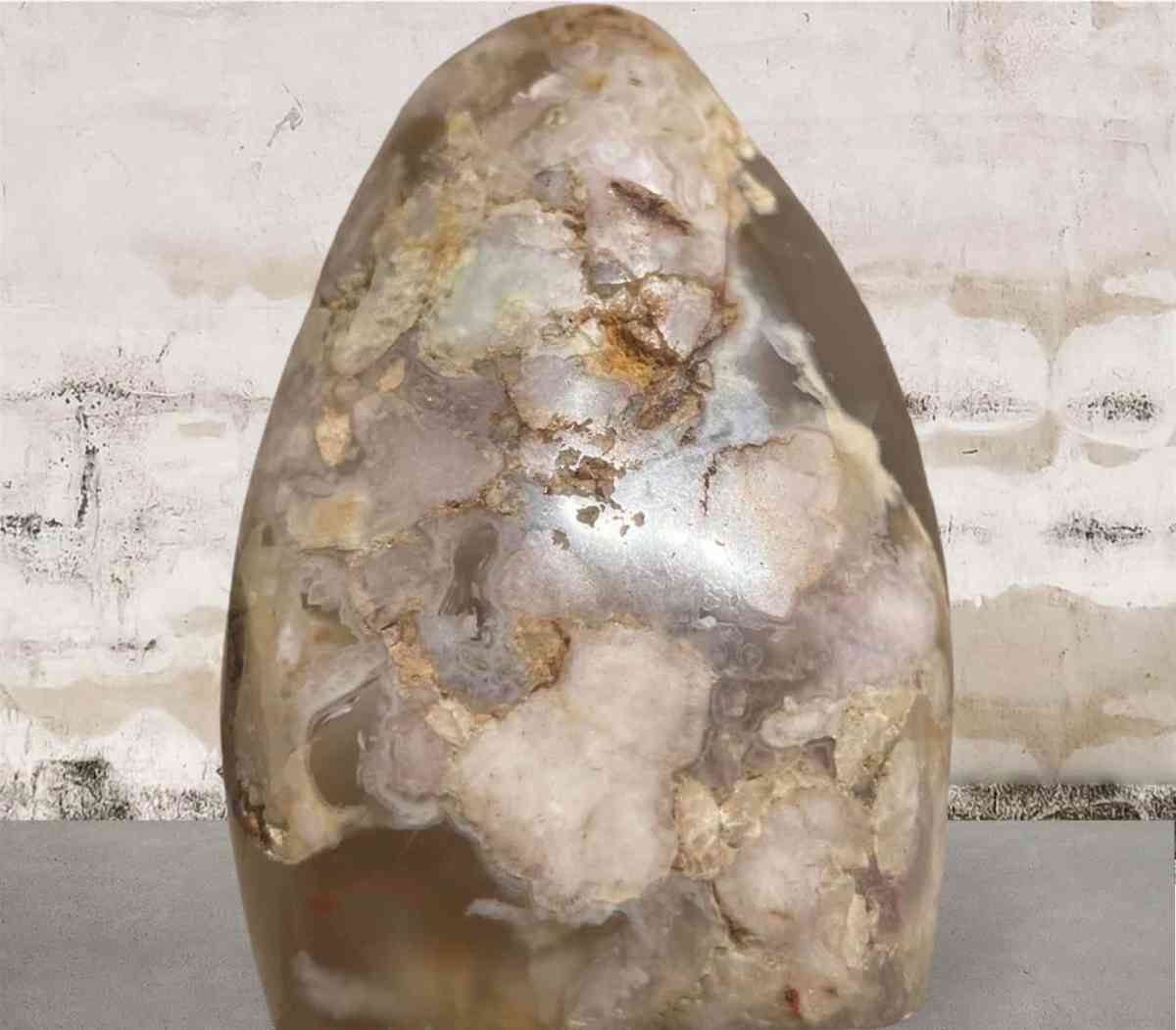 Flower Agate Free Form