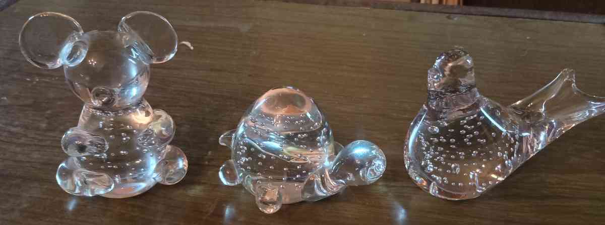 glass paper weights