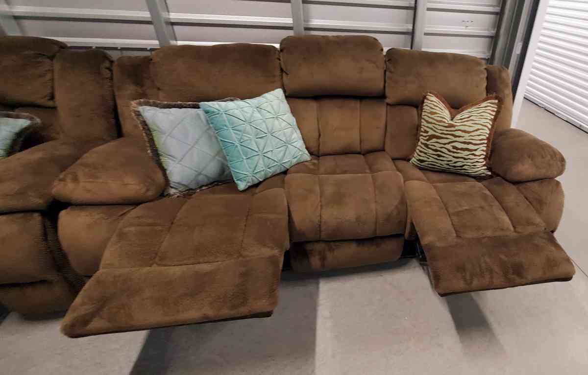 Reclining Sofa and Loveseat