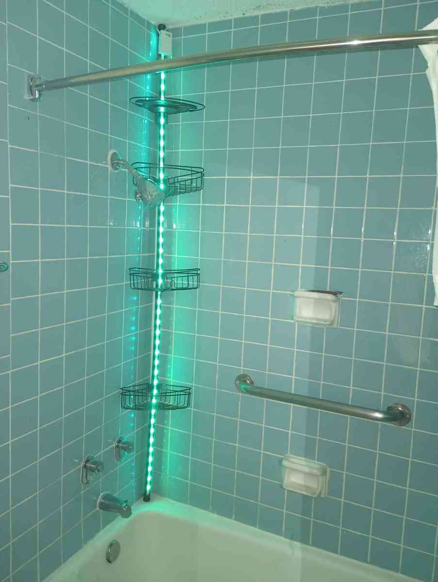 Metal shower Rack