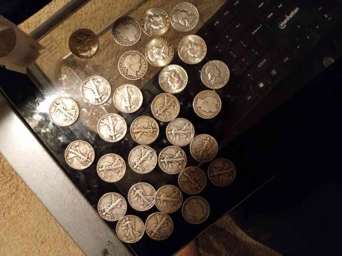 1890s 1900s 1930s half dollars