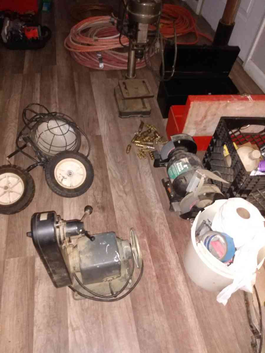 belt sander bench grinder