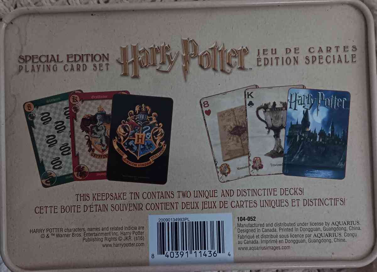Harry Potter Playing cards
