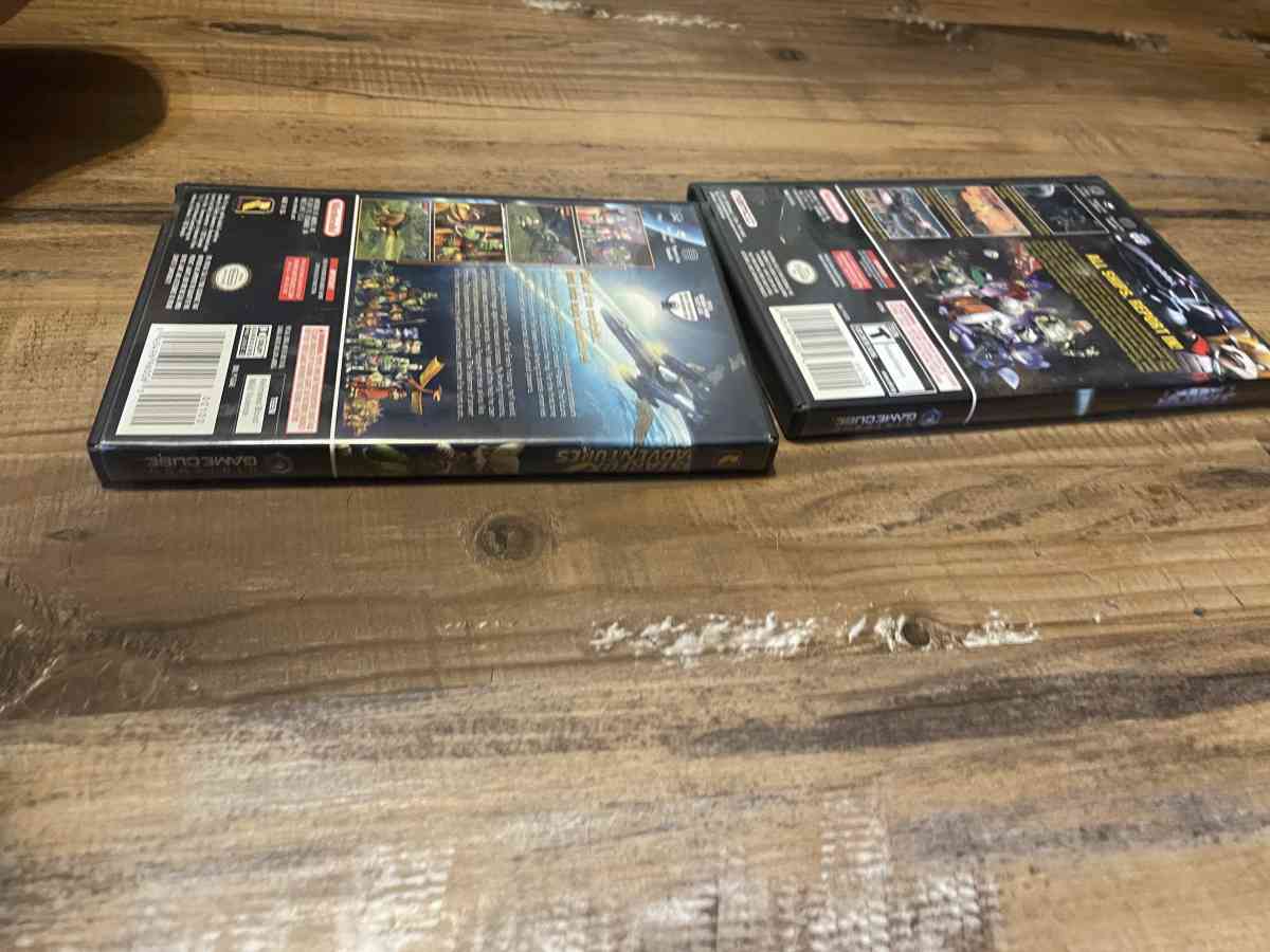 Starfox set of 2 GameCube games