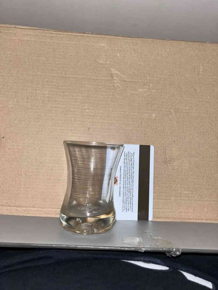 6 piece Glass Tea Set