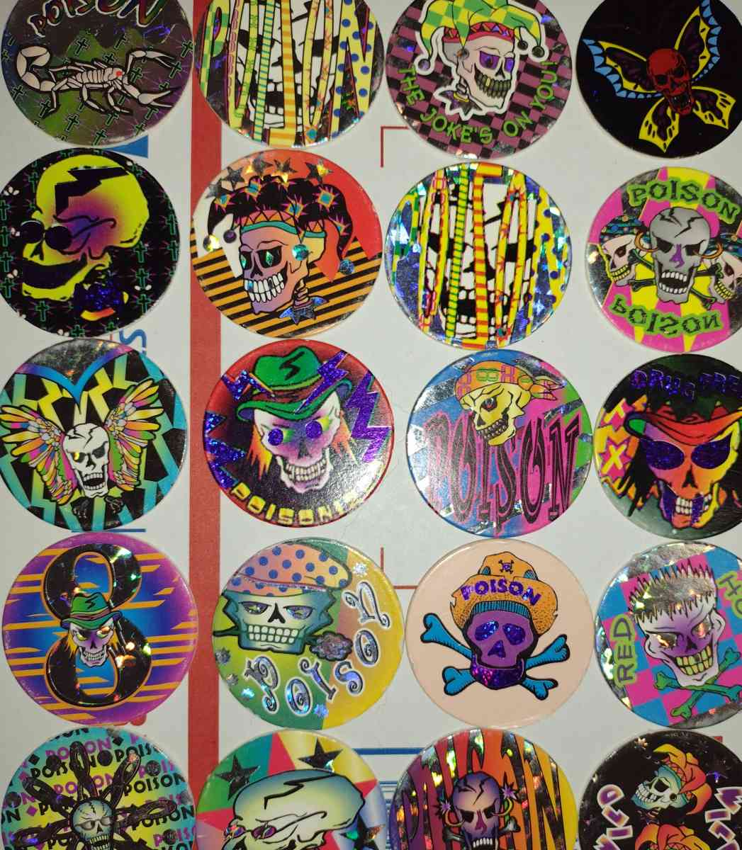 36 holographic poison pogs