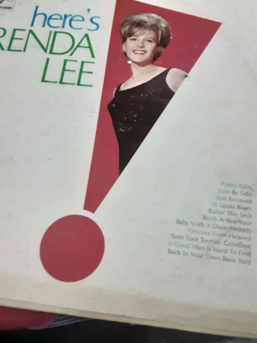 heres brenda lee vinyal record