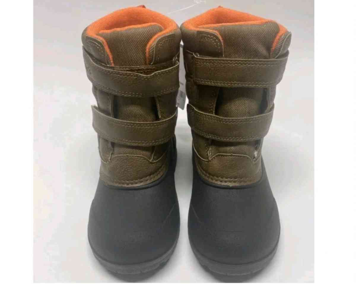 Carters Shoes Youth Boys 11 Brown Waterproof