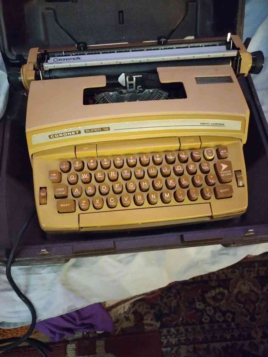 typewriter