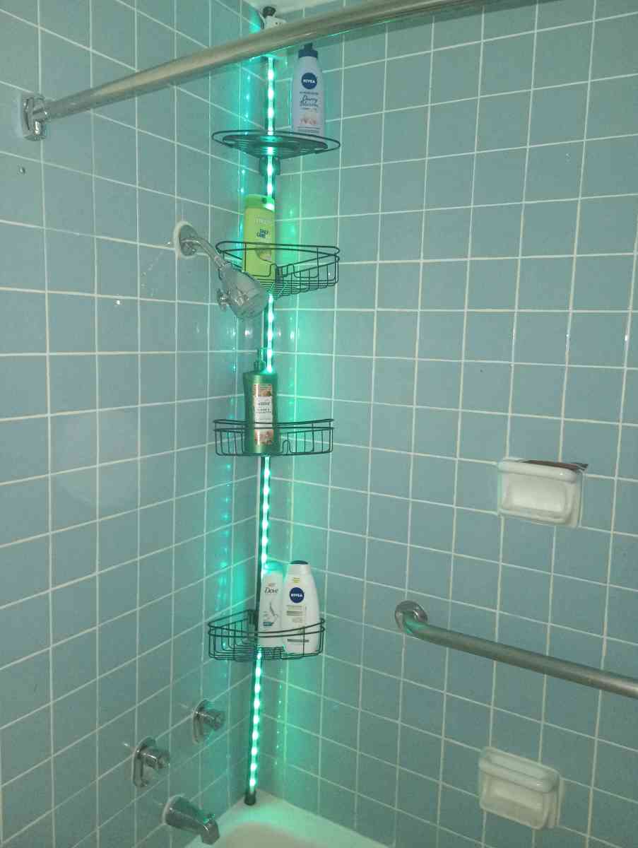 Metal shower Rack