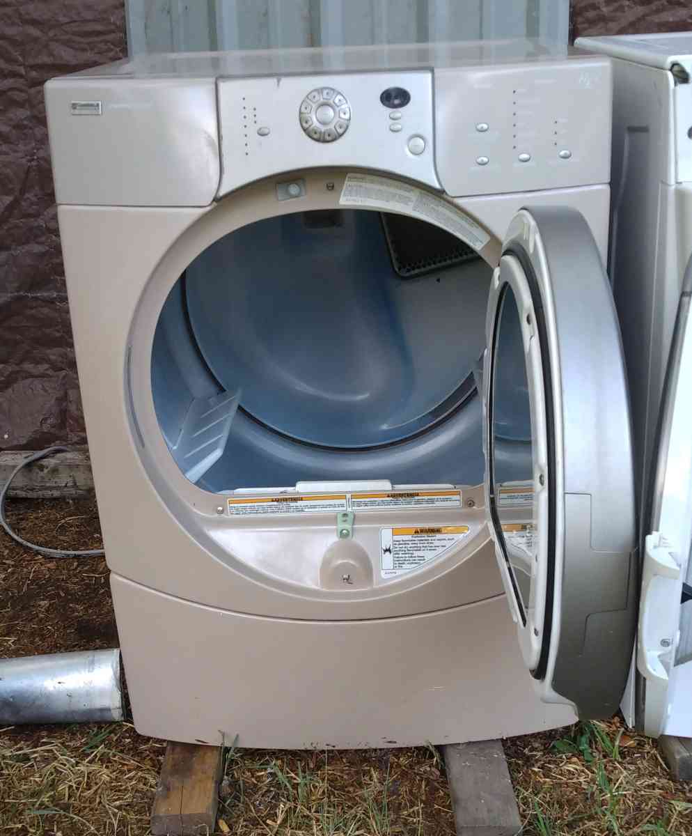 washer and dryer
