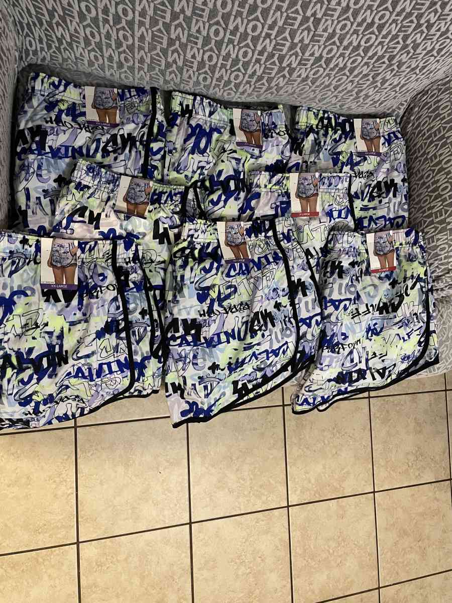 CALVIN KLEIN RUNNING SHORTS SIZESXLXXL 15 EACH ONE