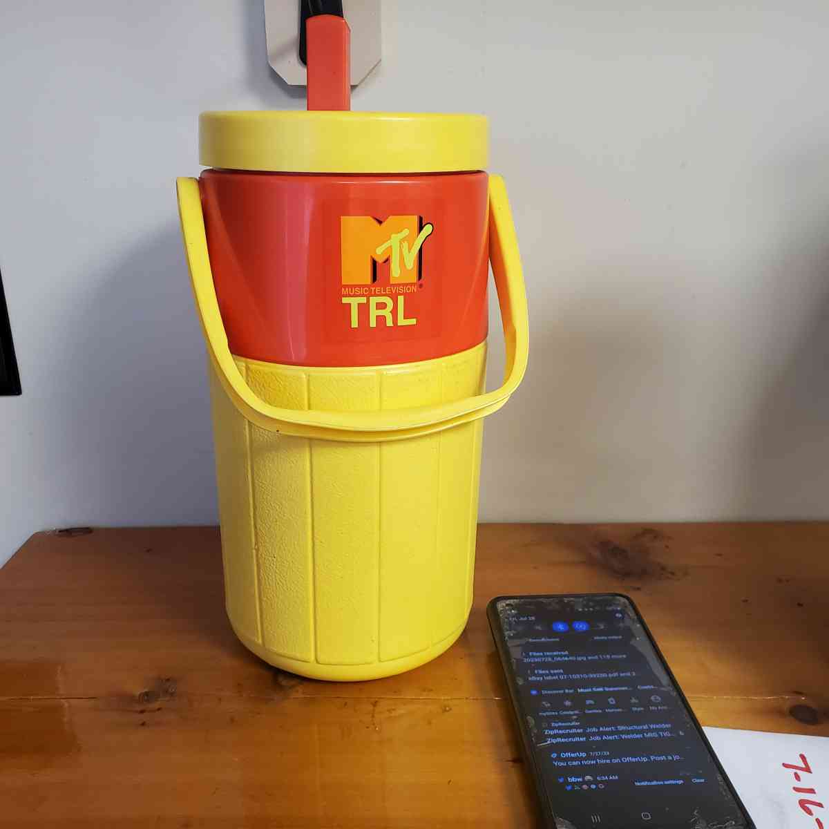 Vintage 1994 MTV TRL Slim Jim Cooler New