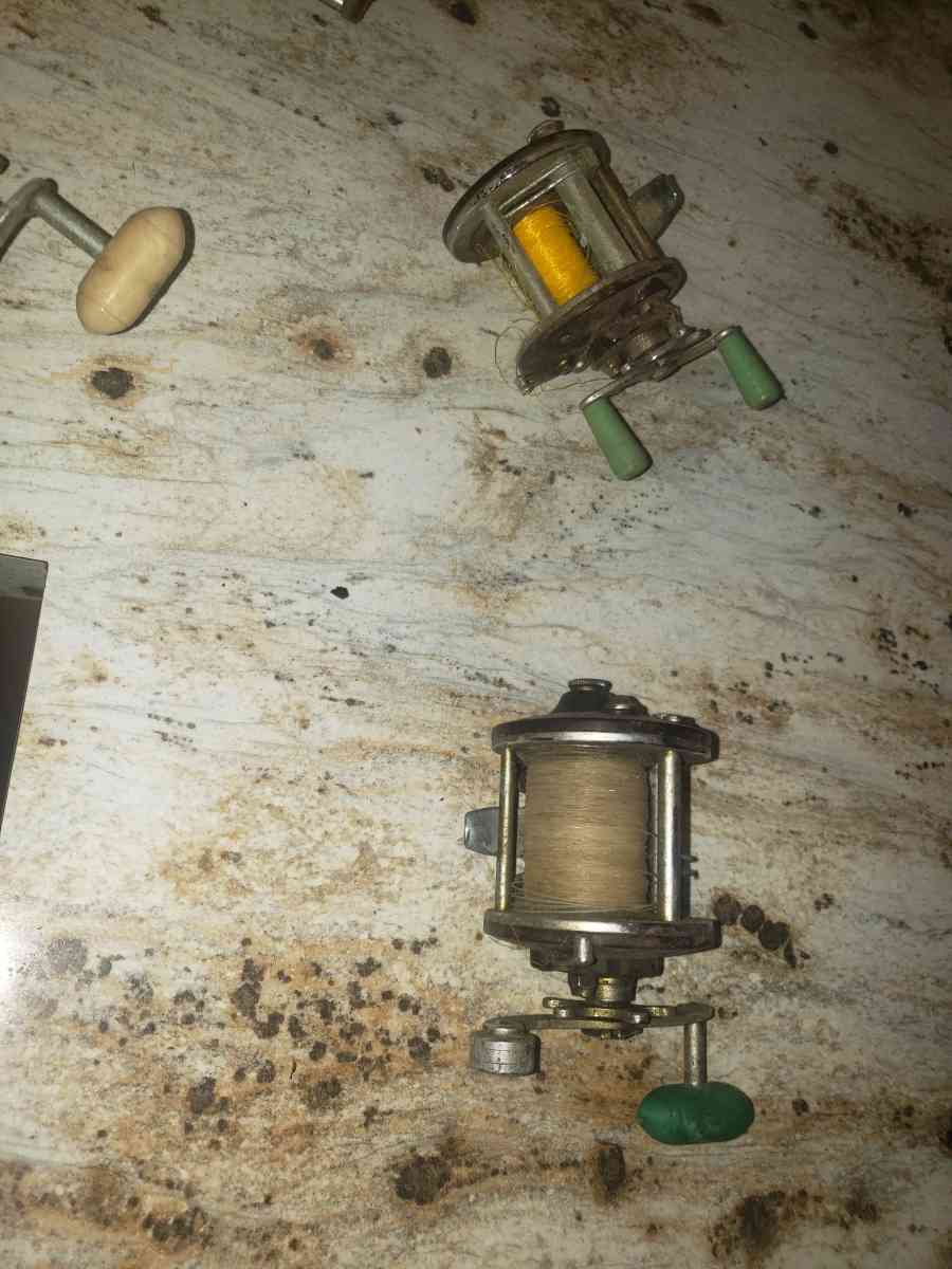 antique fishing reels