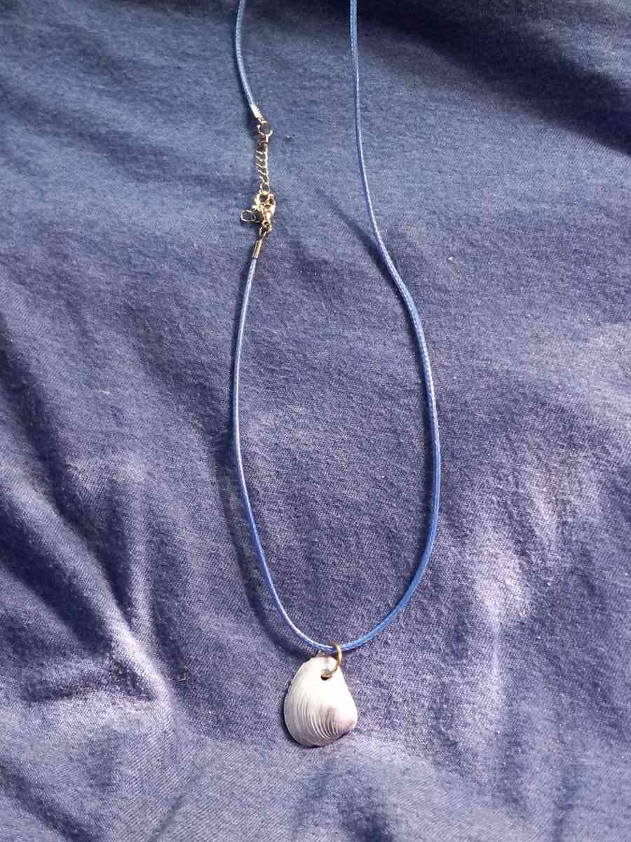 crafted ocean shell necklace