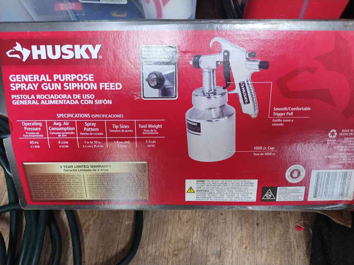 Husky Titanium Spray Gun