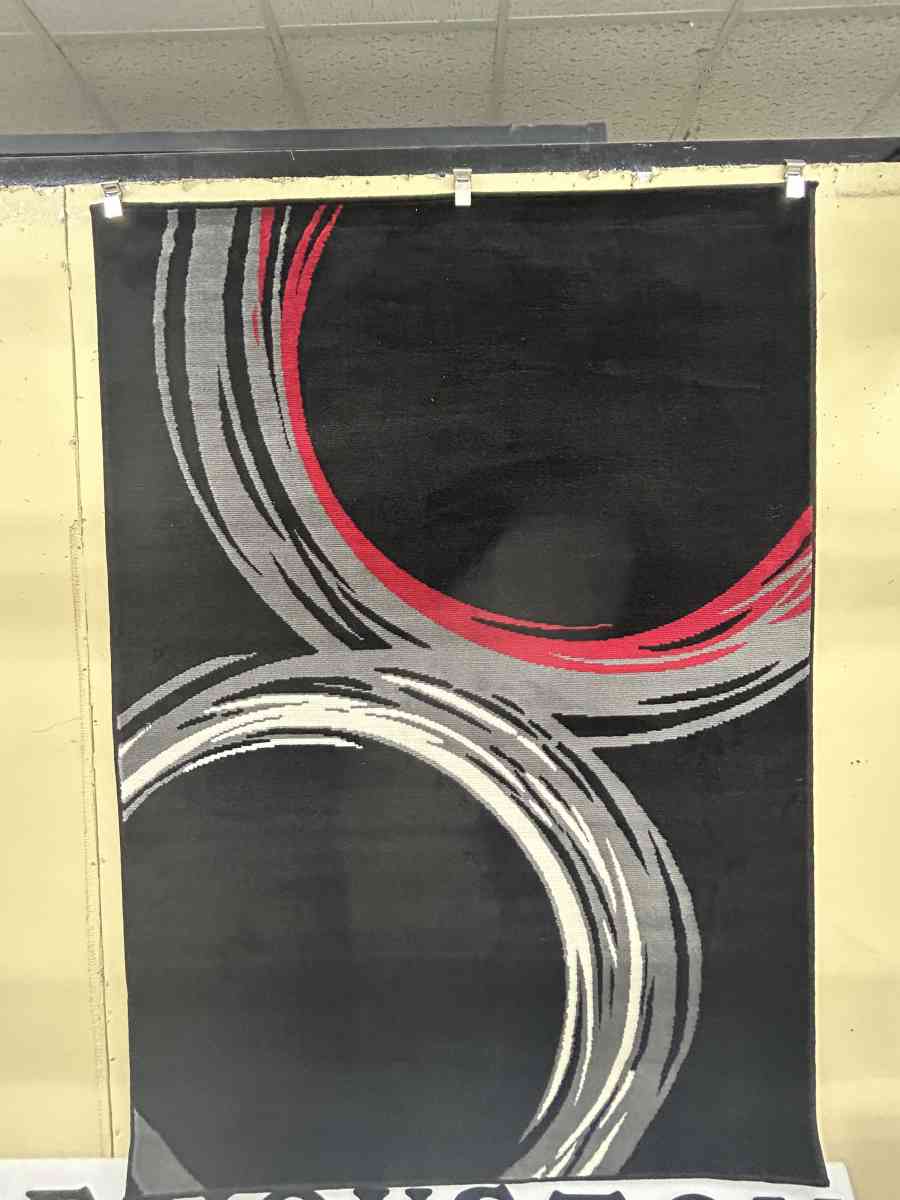 black rug
