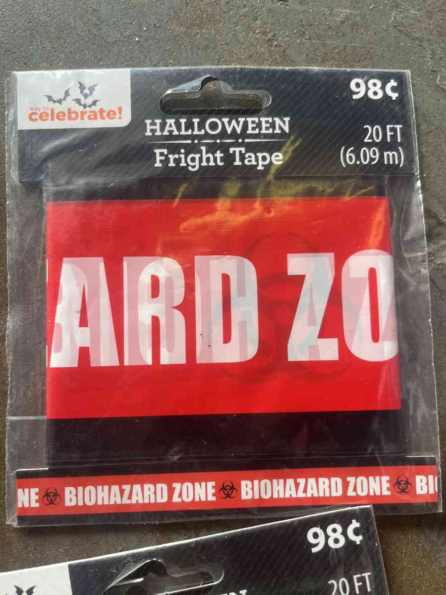 Halloween fright signs