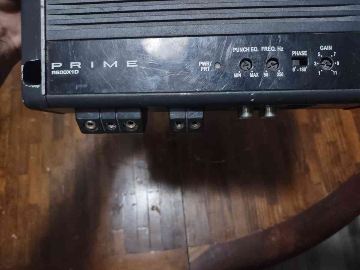 alpine competition sub in box fosgate amp