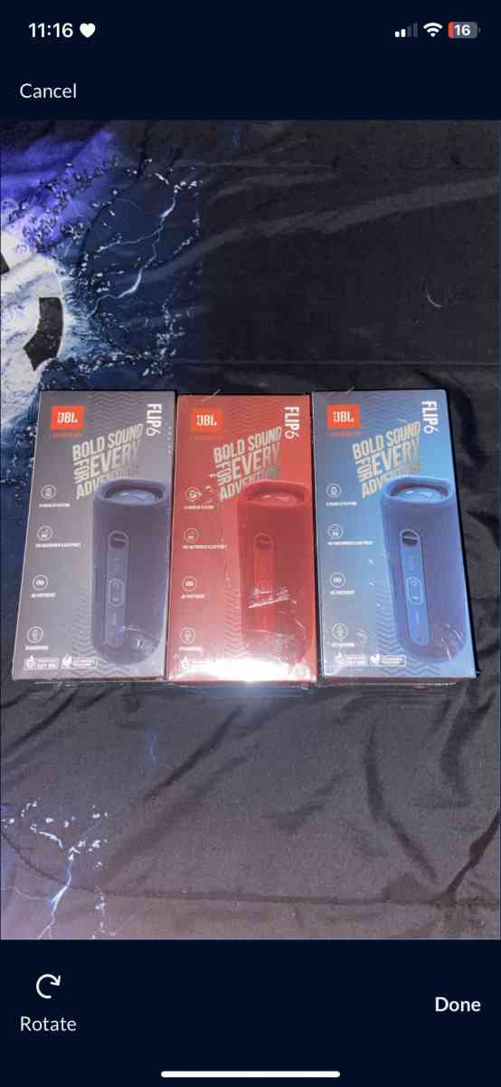 Brand New Jbl Flip 6 Speakers
