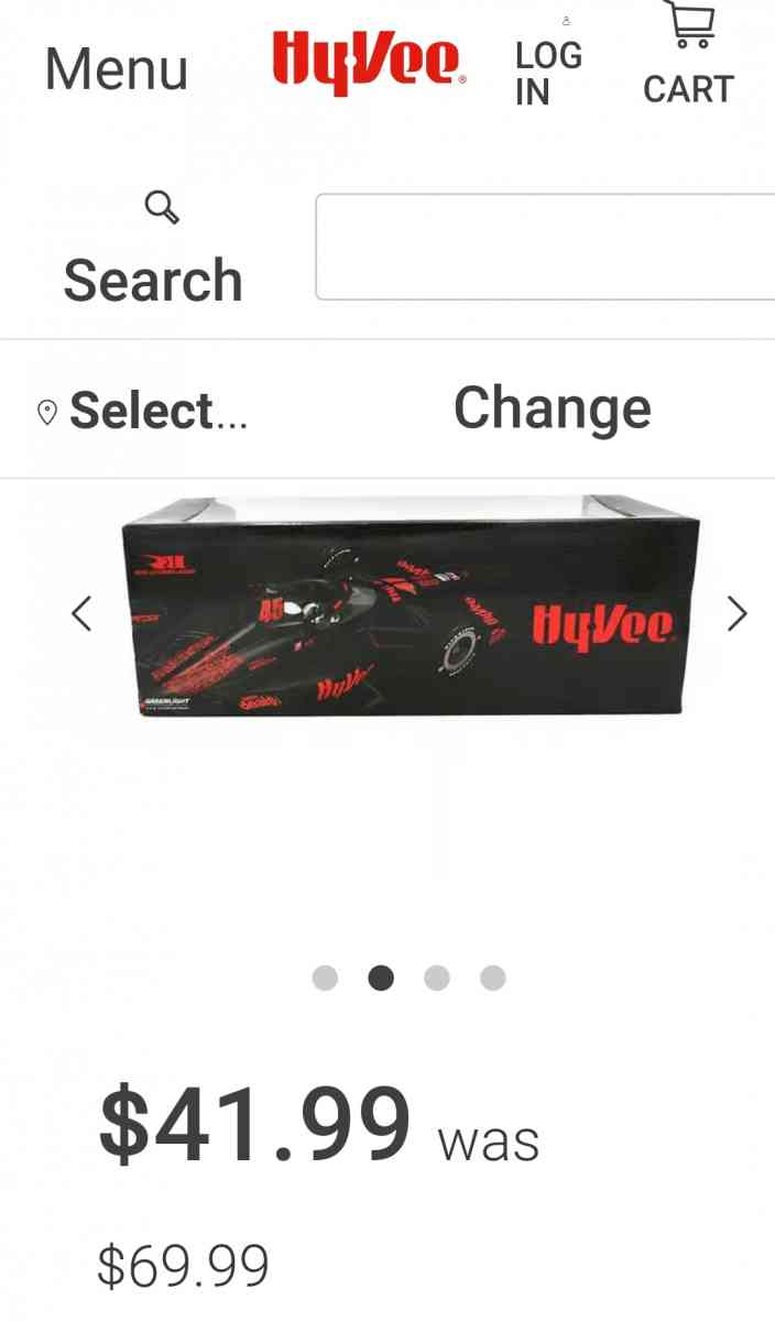 Hy Vee Dicast metal collectors toy car local sell 20 dollars