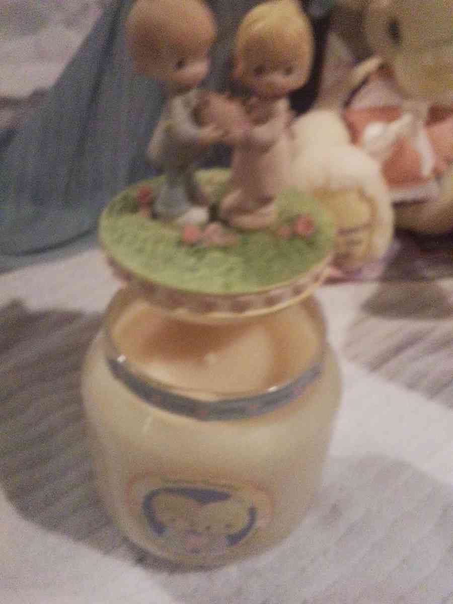 precious moments figurines vintage girl soccer