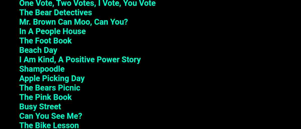 54 Brand New Childrens Books For Beginner Readers