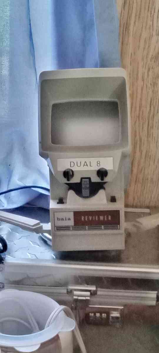 vintage 8mm film viewer